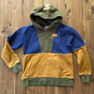 Levi’s quarter zip hoodie kids med